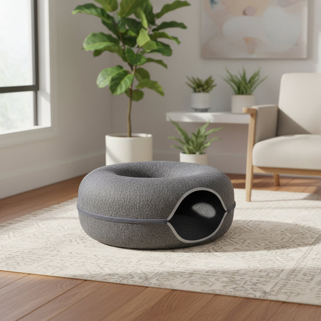 Lit pour chat Donut pour 2 chats