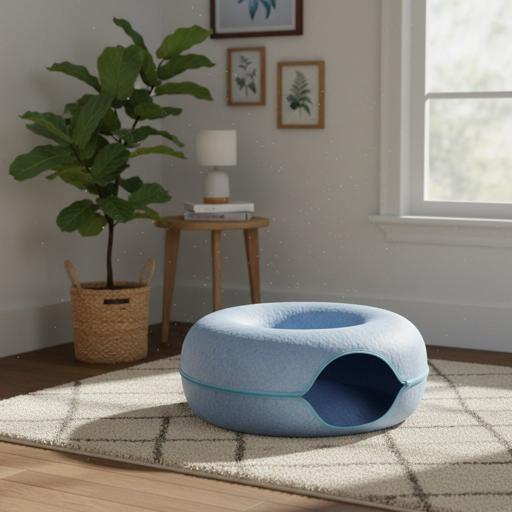 Lit pour chat Donut pour 2 chats