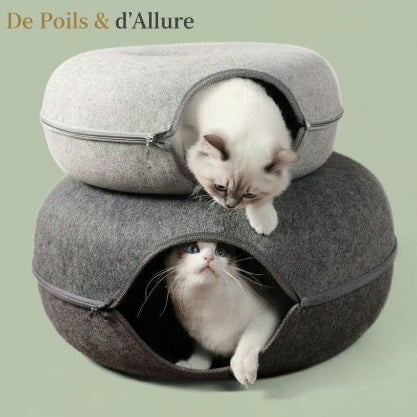 Lit pour chat Donut pour 2 chats