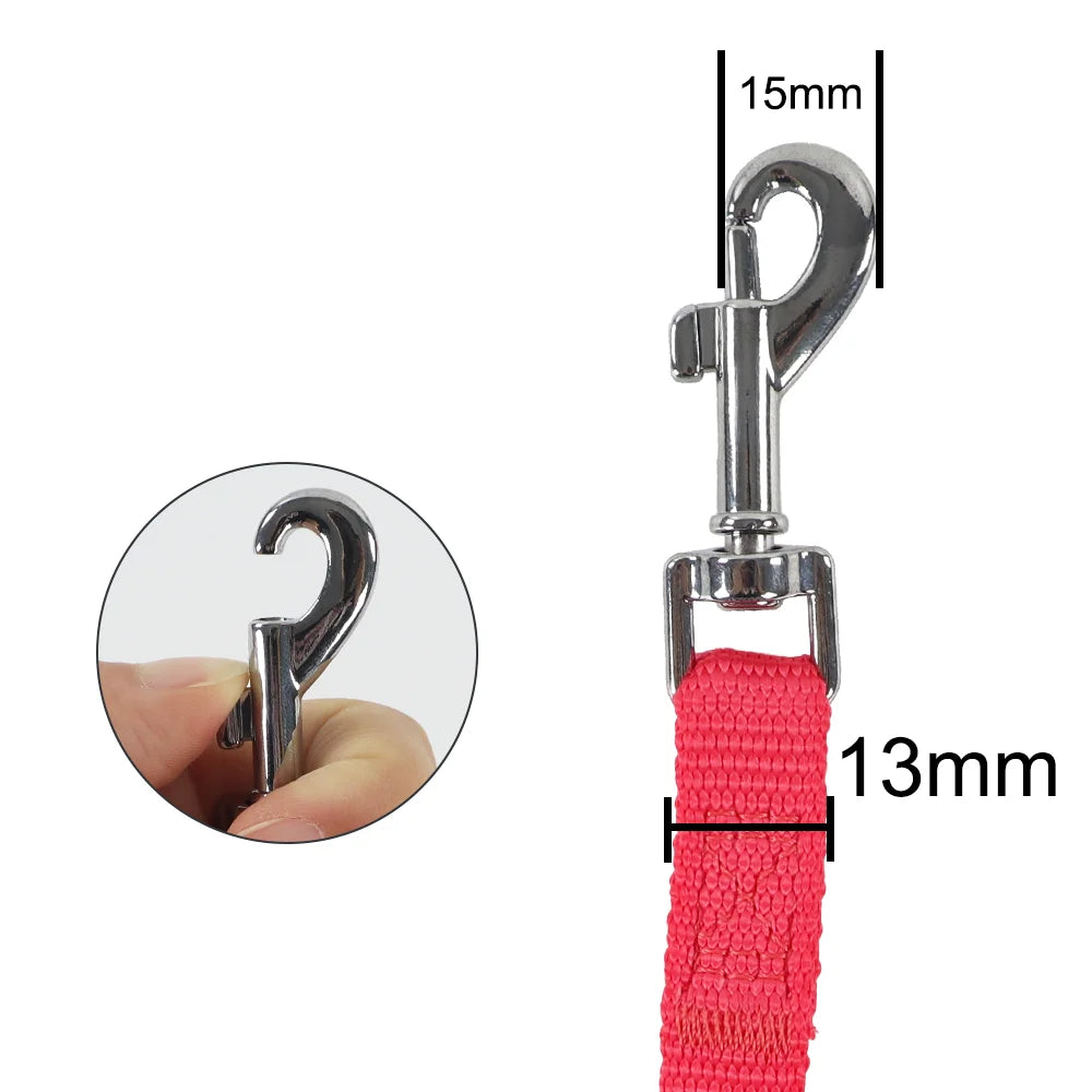 Laisse universelle pour chien, laisse en nylon facile et pratique pour petits chiens et chats