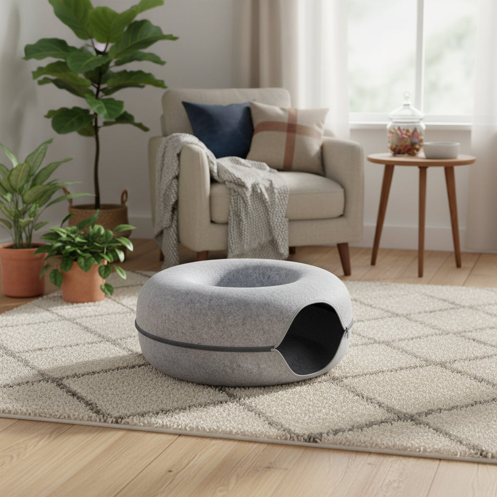 Lit pour chat Donut pour 2 chats