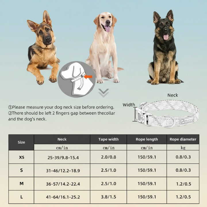 Collier de sécurité pour chien – bleu et jaune, accessoire confortable et tendance pour animaux de compagnie