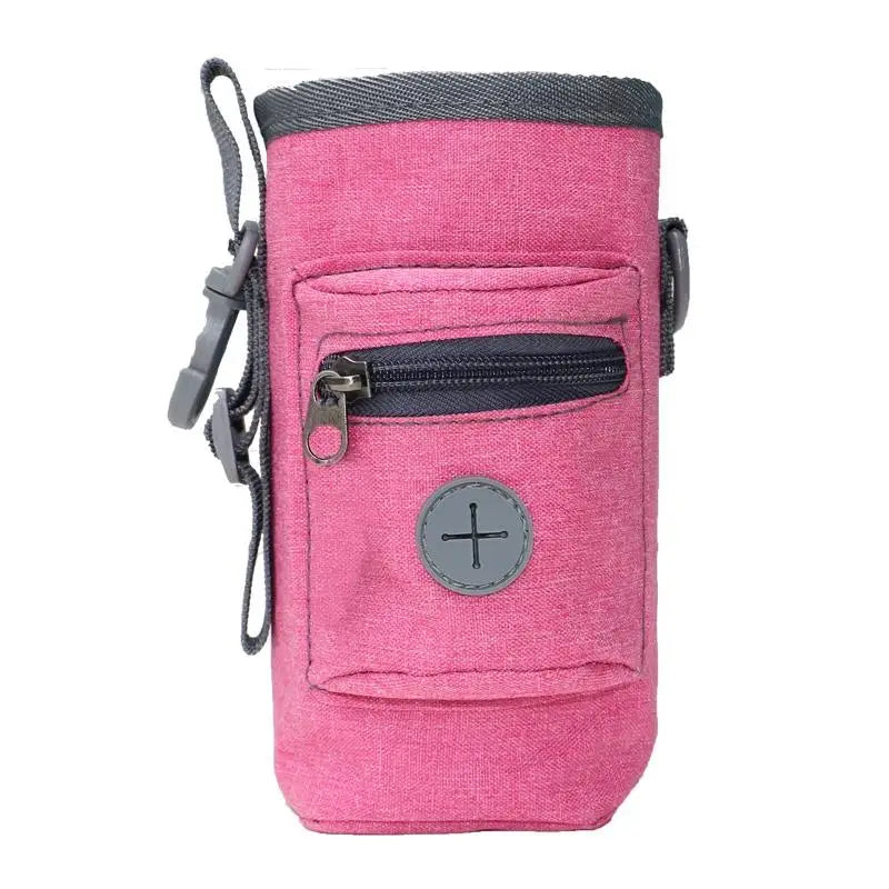 Distributeur de sacs pour chien – modèle graffiti rose, accessoire tendance et fonctionnel